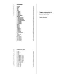 Sinfonietta No 5 : Yokohama Festival